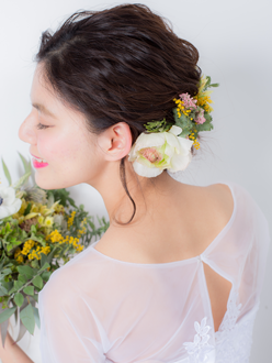 ブライダルヘア２