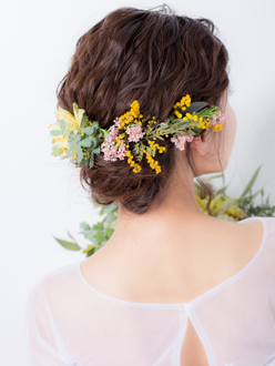 ブライダルヘア３