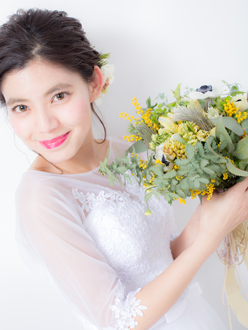 ブライダルヘア１